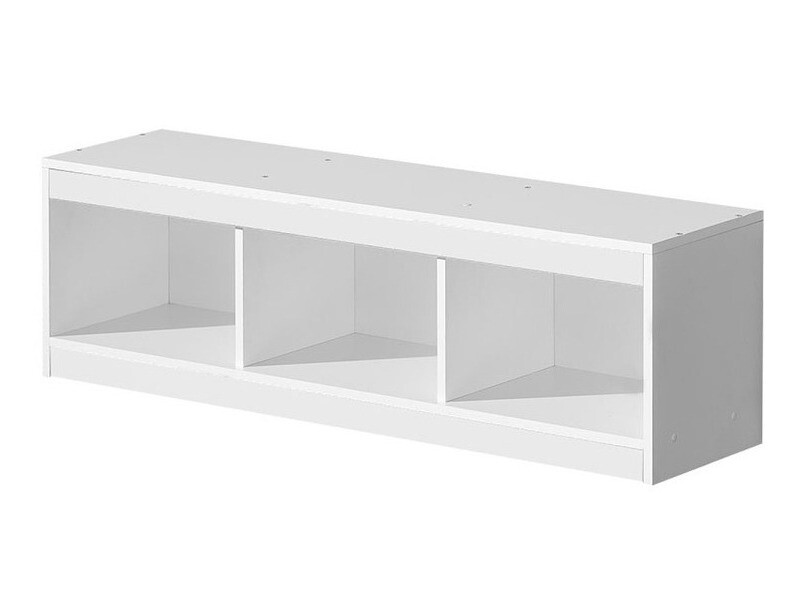 Børneværelsessæt Merevari 108 (Hvid + Glansfuld hvid + Grå)