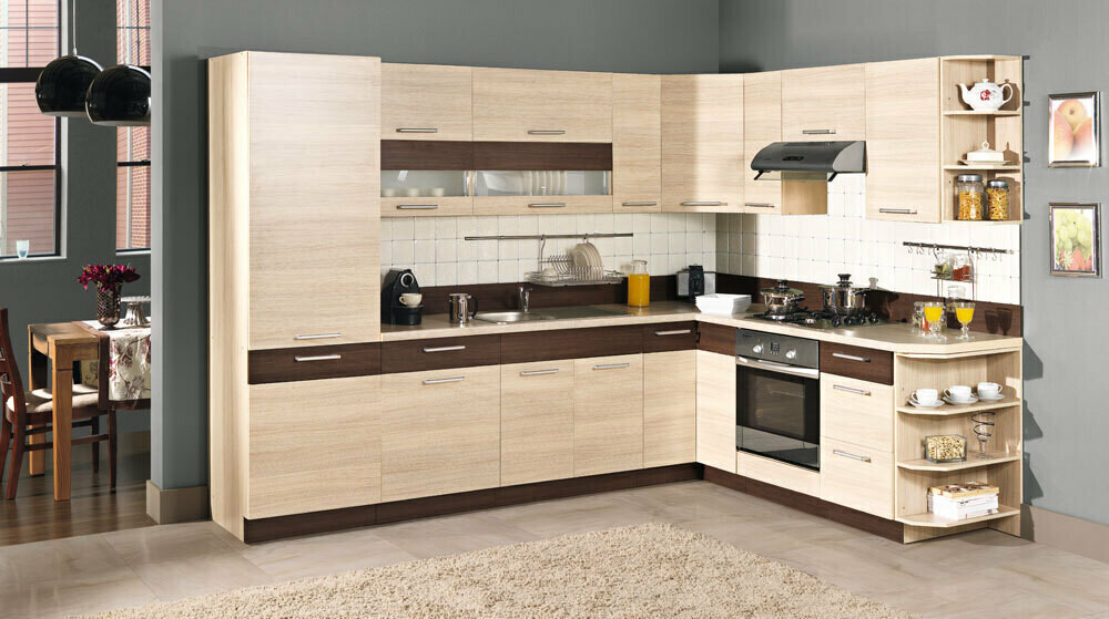 Modulopvaskeskab med låger Mode Light 115