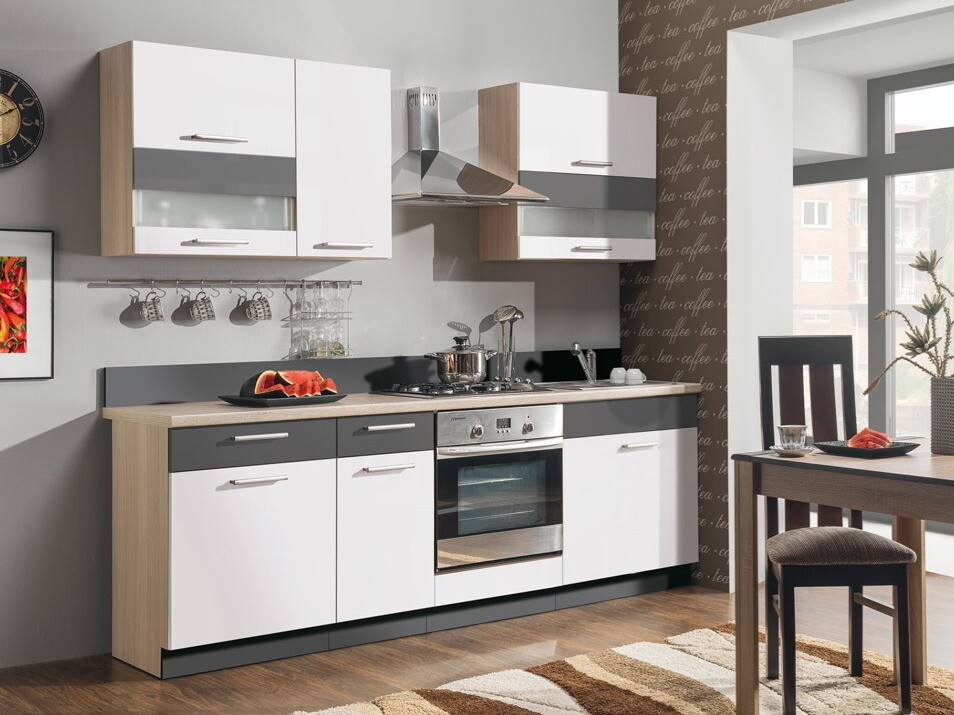 Modulopvaskeskab med låger Mode White 115