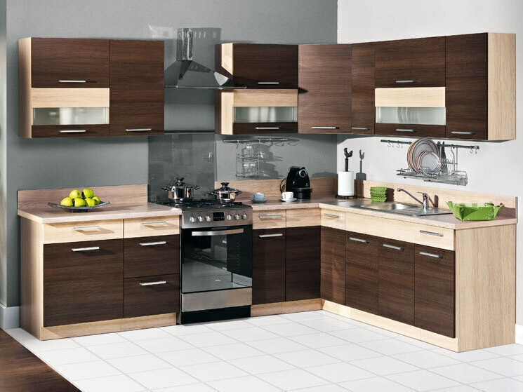 Modulhjørneskab Mode Dark 118