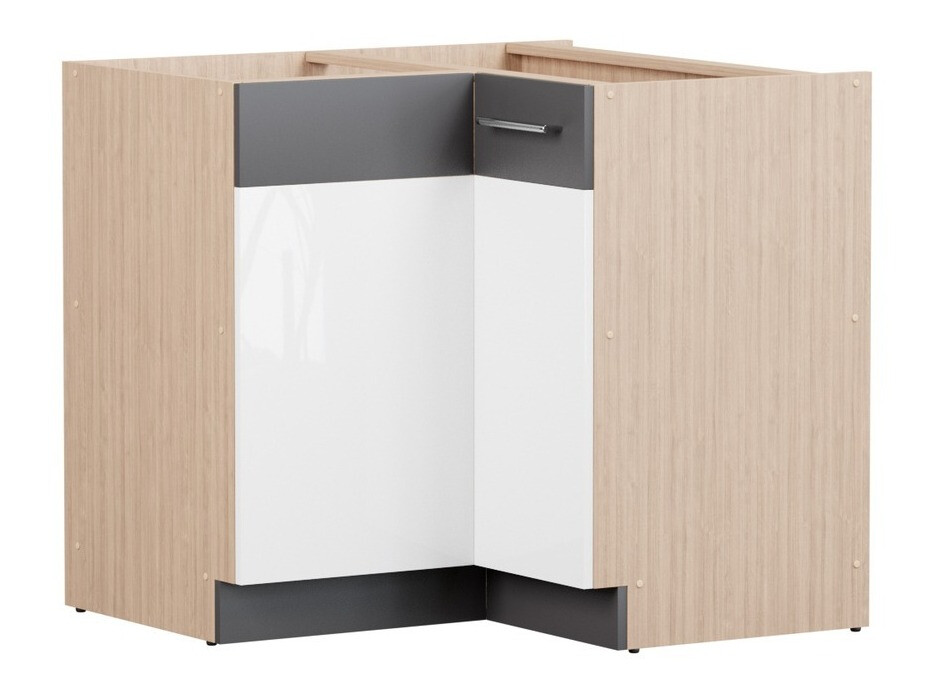 Modulhjørneskab Mode White 118