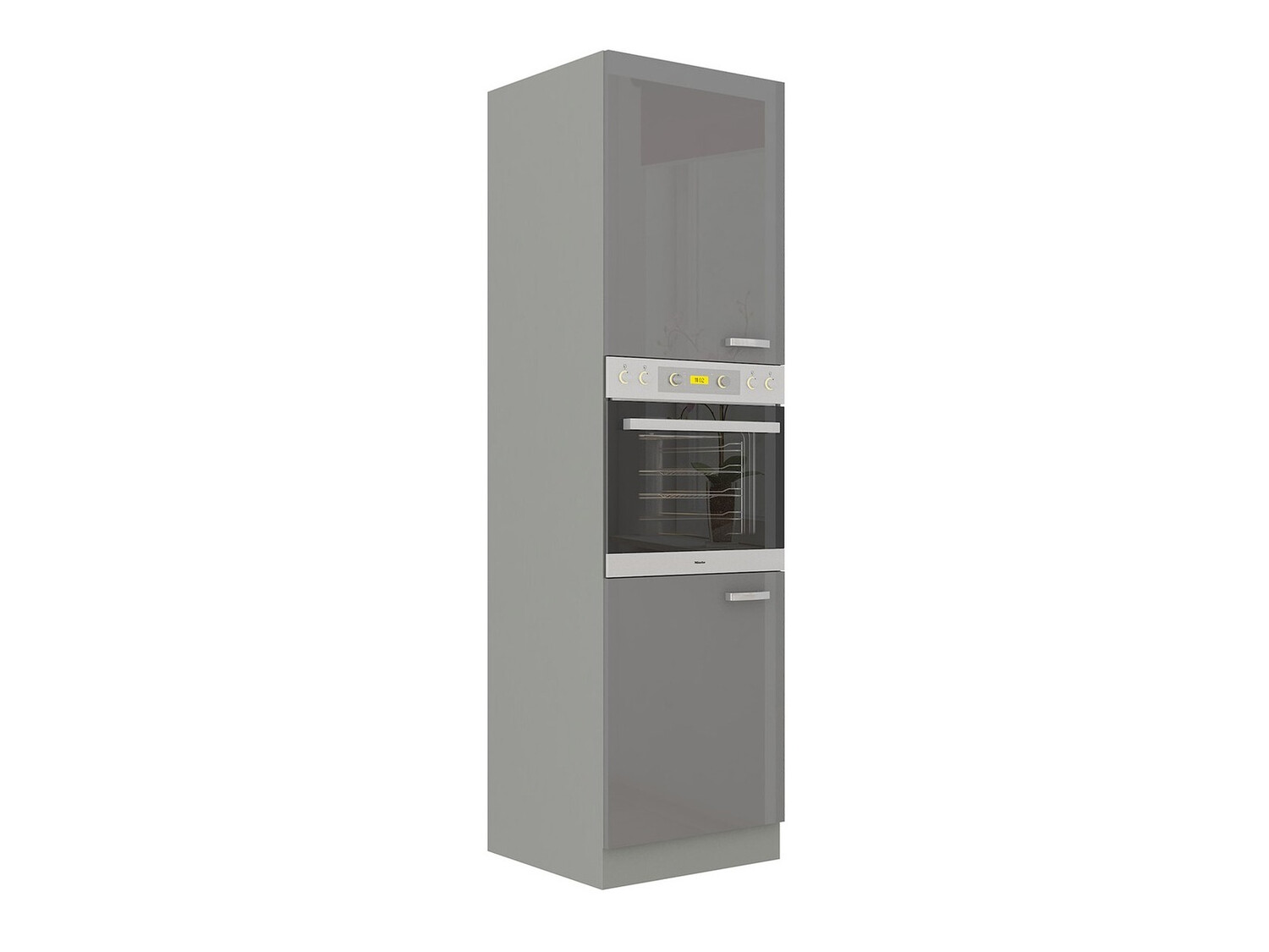 Modulskab til indbyggede apparater Multi Grey 100