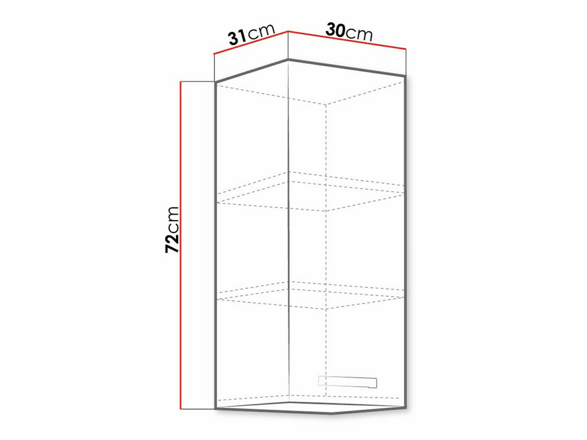 Modulvægskab Multi Grey 104