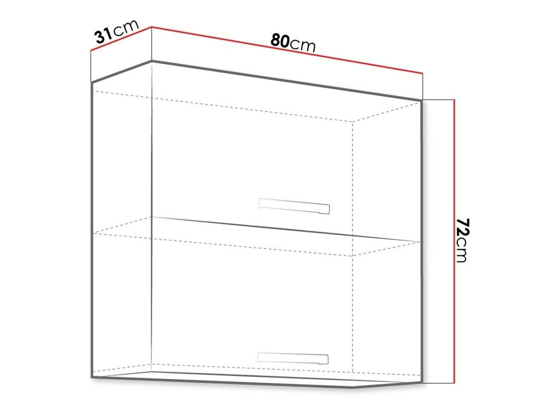 Modulvægskab Multi Grey 111