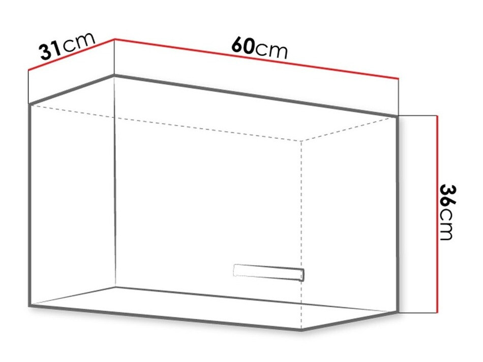 Modulvægskab Multi Grey 113