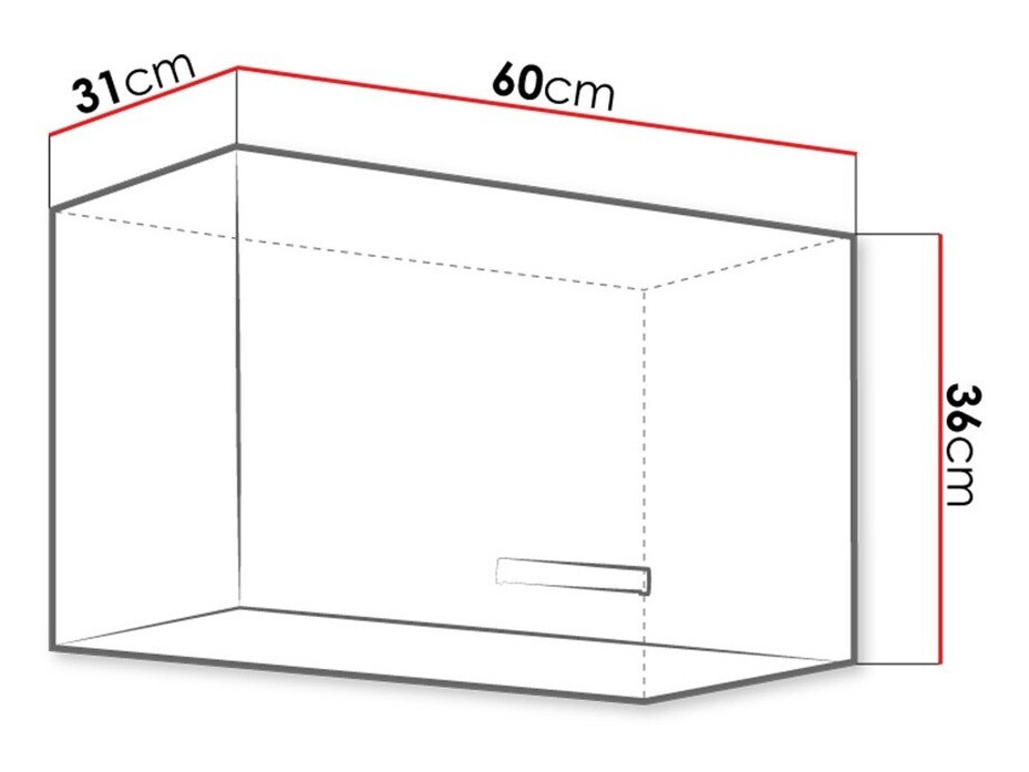 Modulvægskab Multi White 113