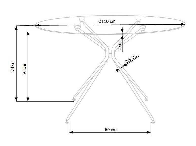 Spisestuesæt Houston 749