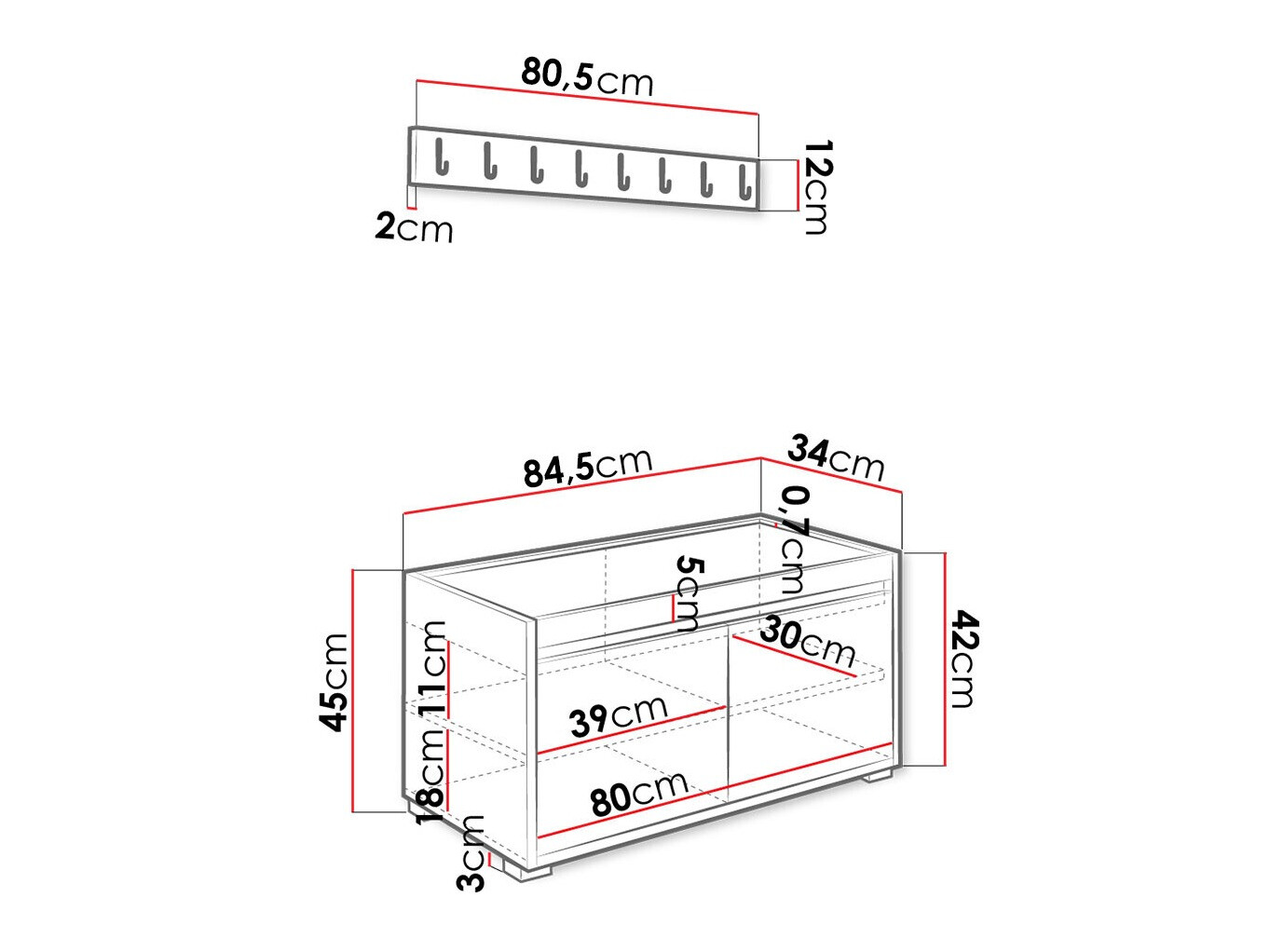 Entrésæt Comfivo Pinus III