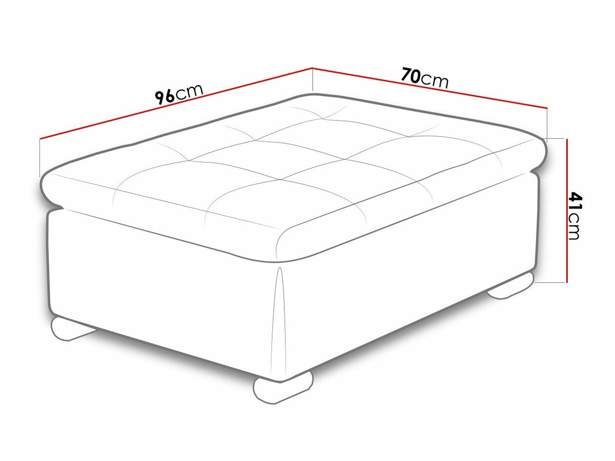 Polstret bænk Comfivo 118 (Magic Velvet 2216)