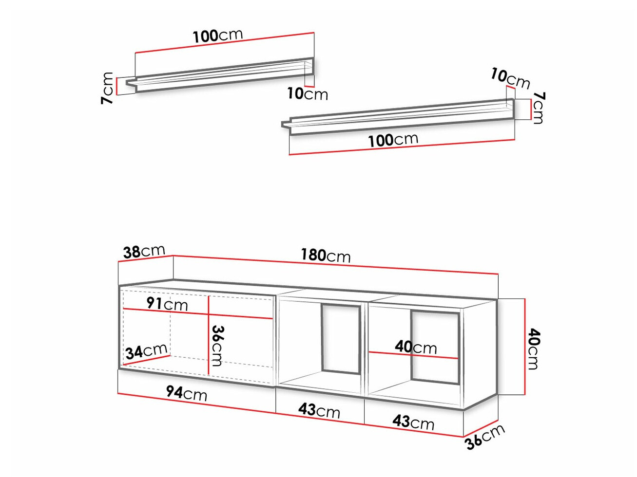 Stuemøbelsæt Hoover 106