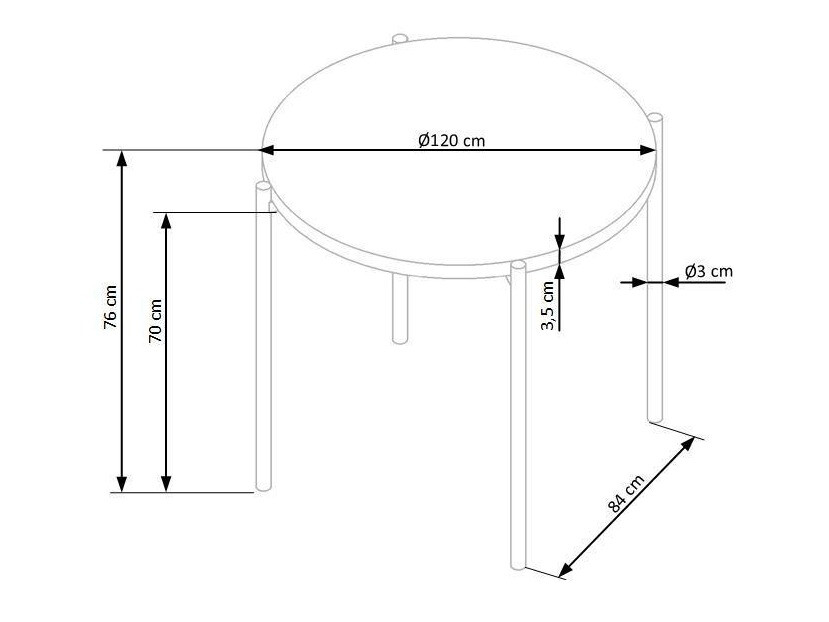 Spisestuesæt Houston 729