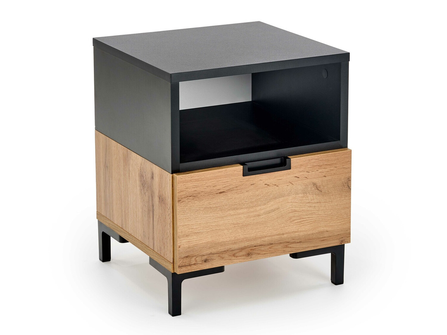 Sengebord Houston 1225 (Sort + Wotan eg)