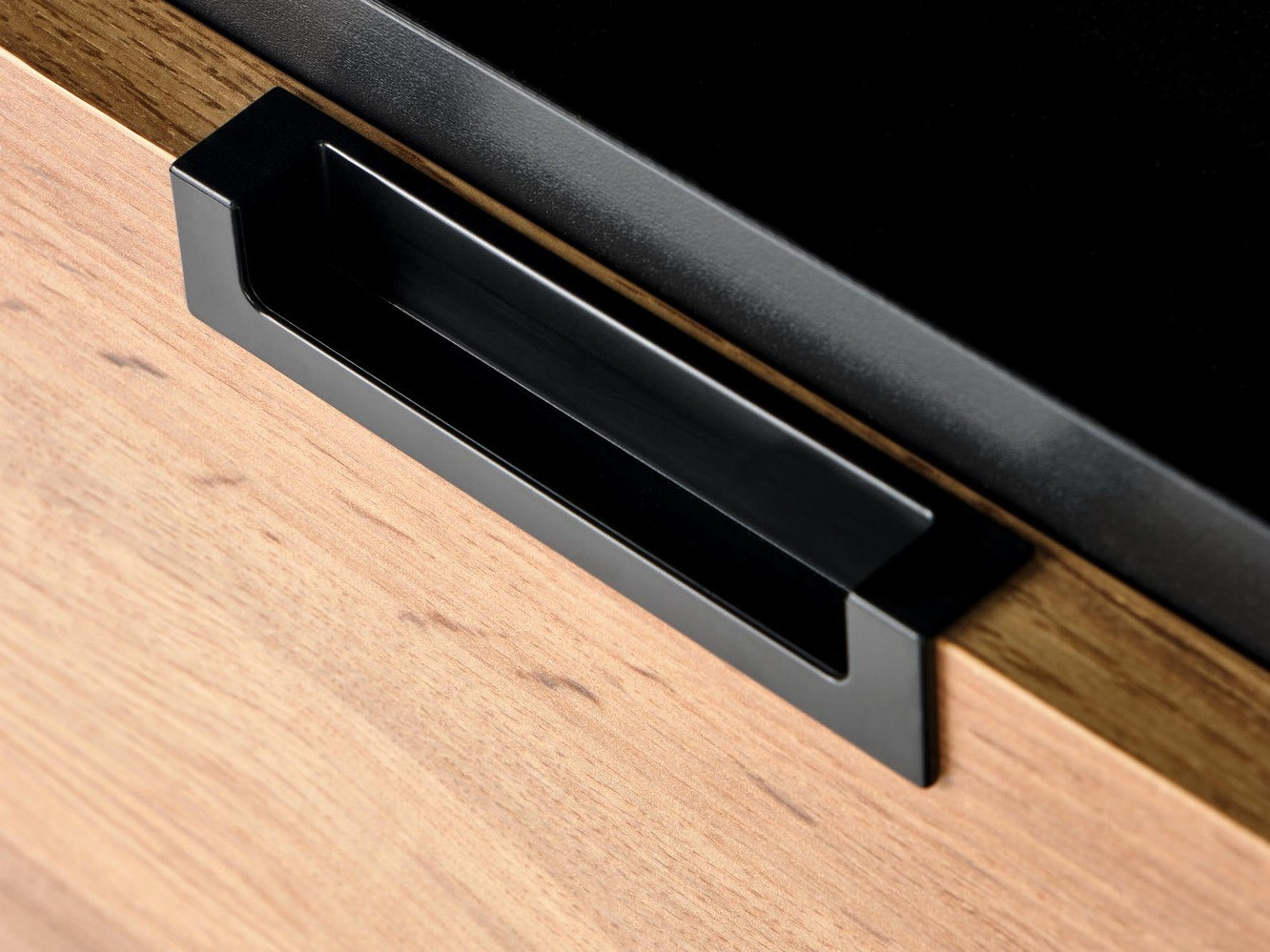 Sengebord Houston 1225 (Sort + Wotan eg)