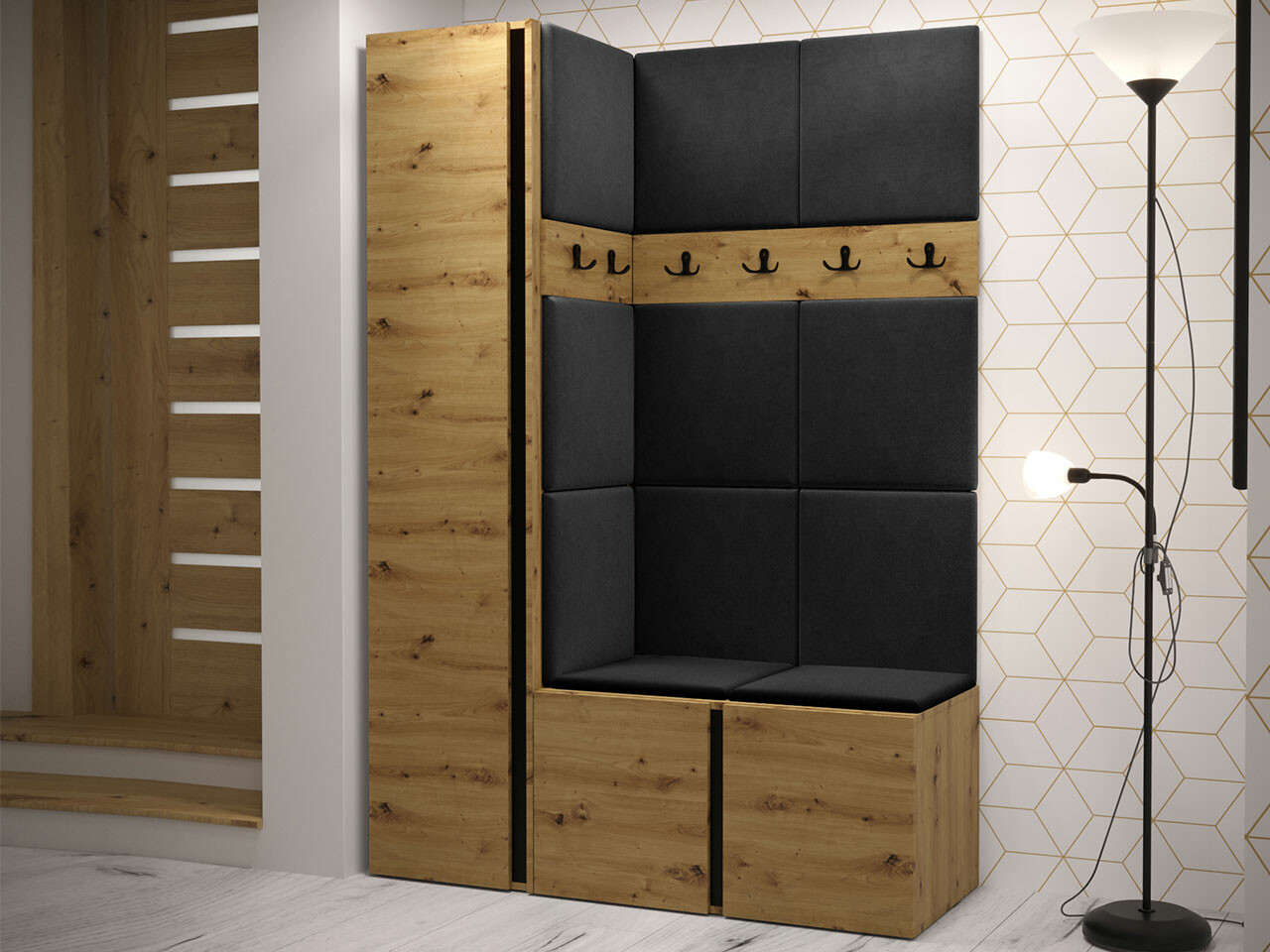 Entrésæt Hartford 471 (Artisan eg)