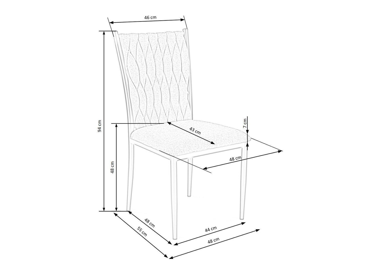 Spisestuesæt Houston 1140