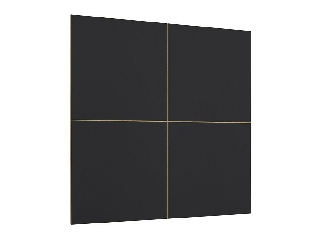 Stuemøbelsæt Austin 362 (Wotan eg + Mat sort + Sort)