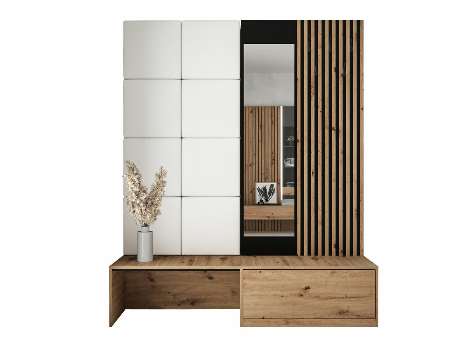 Entrésæt Fabor (Artisan eg + Soft 017)