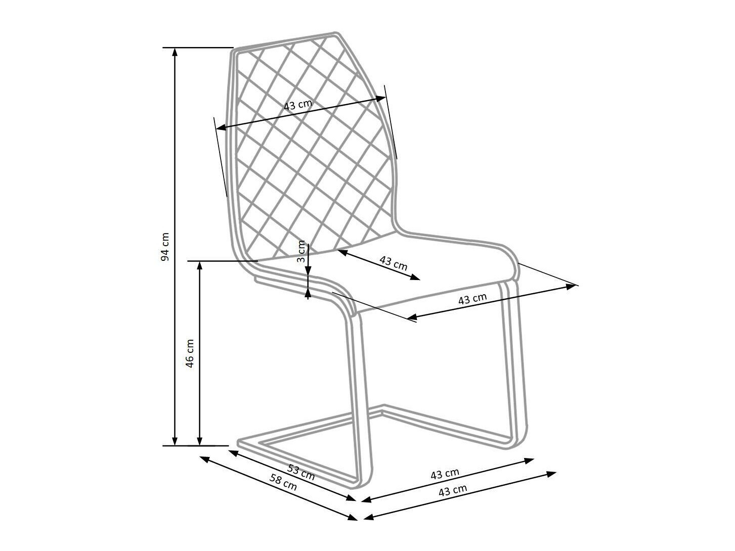 Spisestuesæt Houston 704