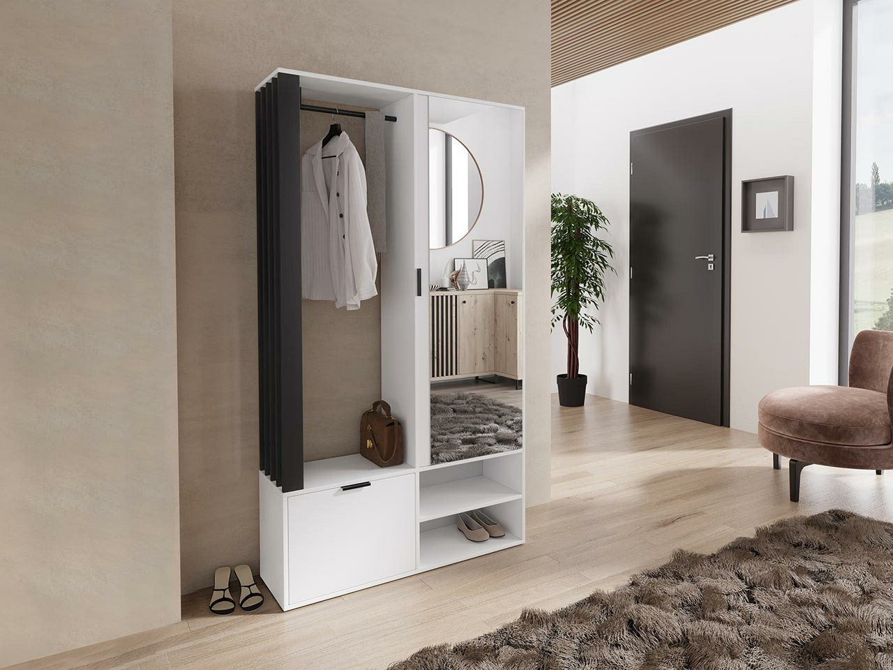 Entrésæt Vinea (Hvid + Sort)