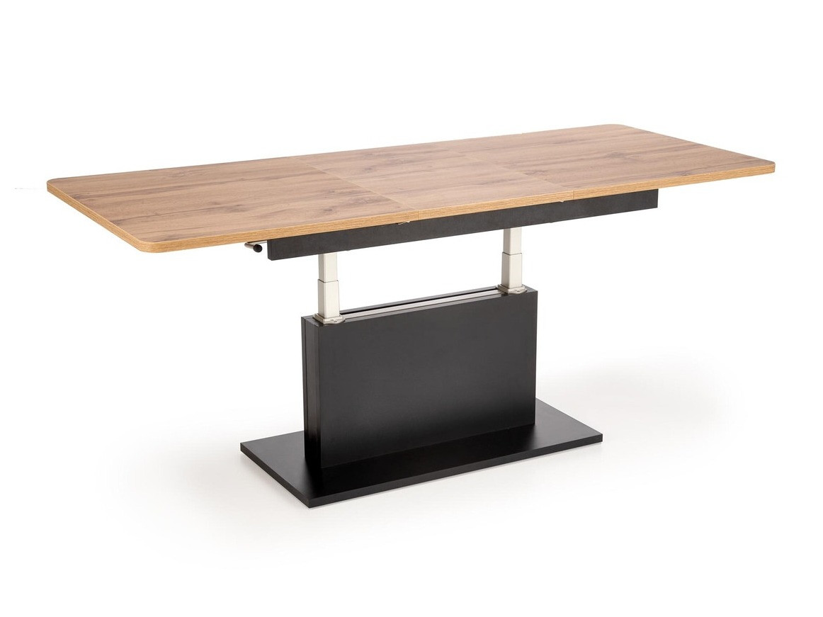 Transformer sofabord Houston 1253 (Wotan eg + Sort)