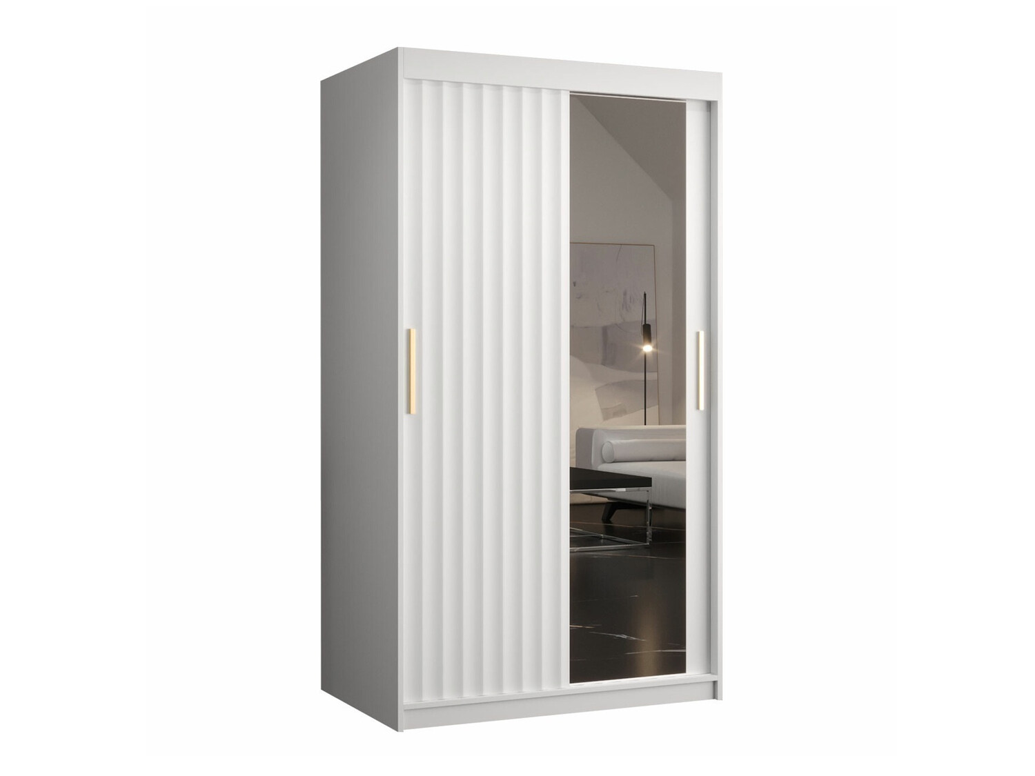 Garderobeskab Hartford 337 (Hvid)