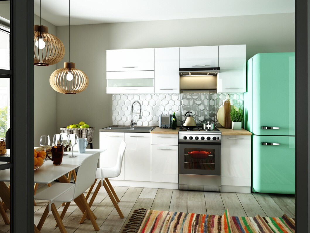 Modulkøkkensæt Tiffa White 117