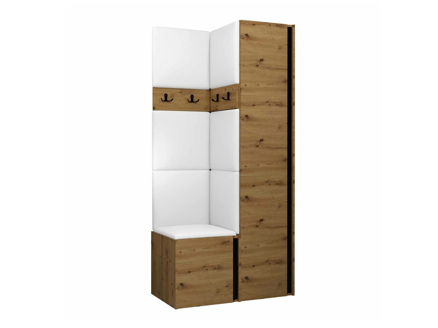 Entrésæt Pinis XXIV (Artisan eg + Sort)