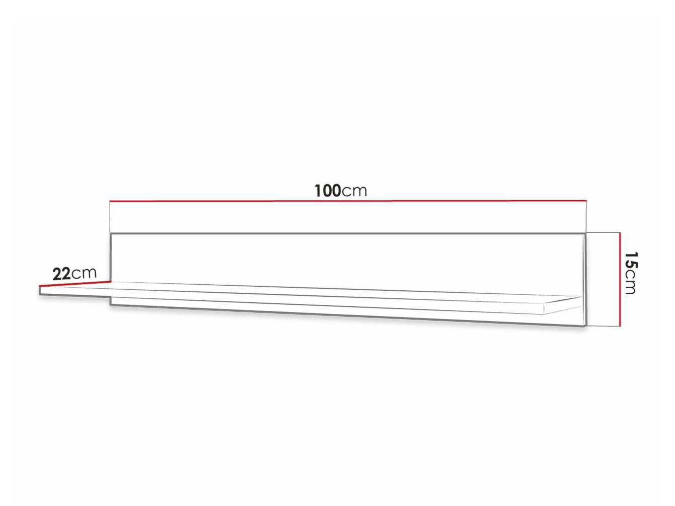 Vægreol Anulio (Sort)