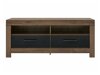 TV-bord Dunfelu 104 (Kloster eg + Sort eg)