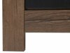 TV-bord Dunfelu 104 (Kloster eg + Sort eg)