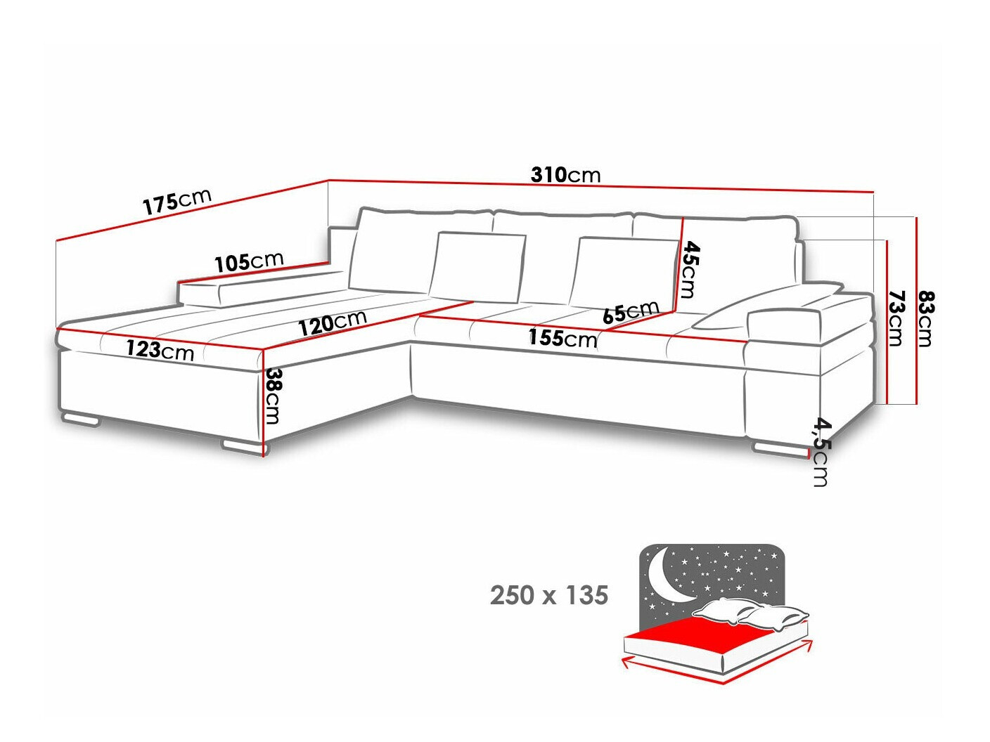 Hjørnesofa Comfivo Olivetum (Uttario Velvet + Senegal 825)