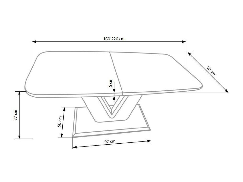 Spisestuesæt Houston 286