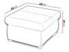 Puf Comfivo 142 (Magic Velvet 2243)