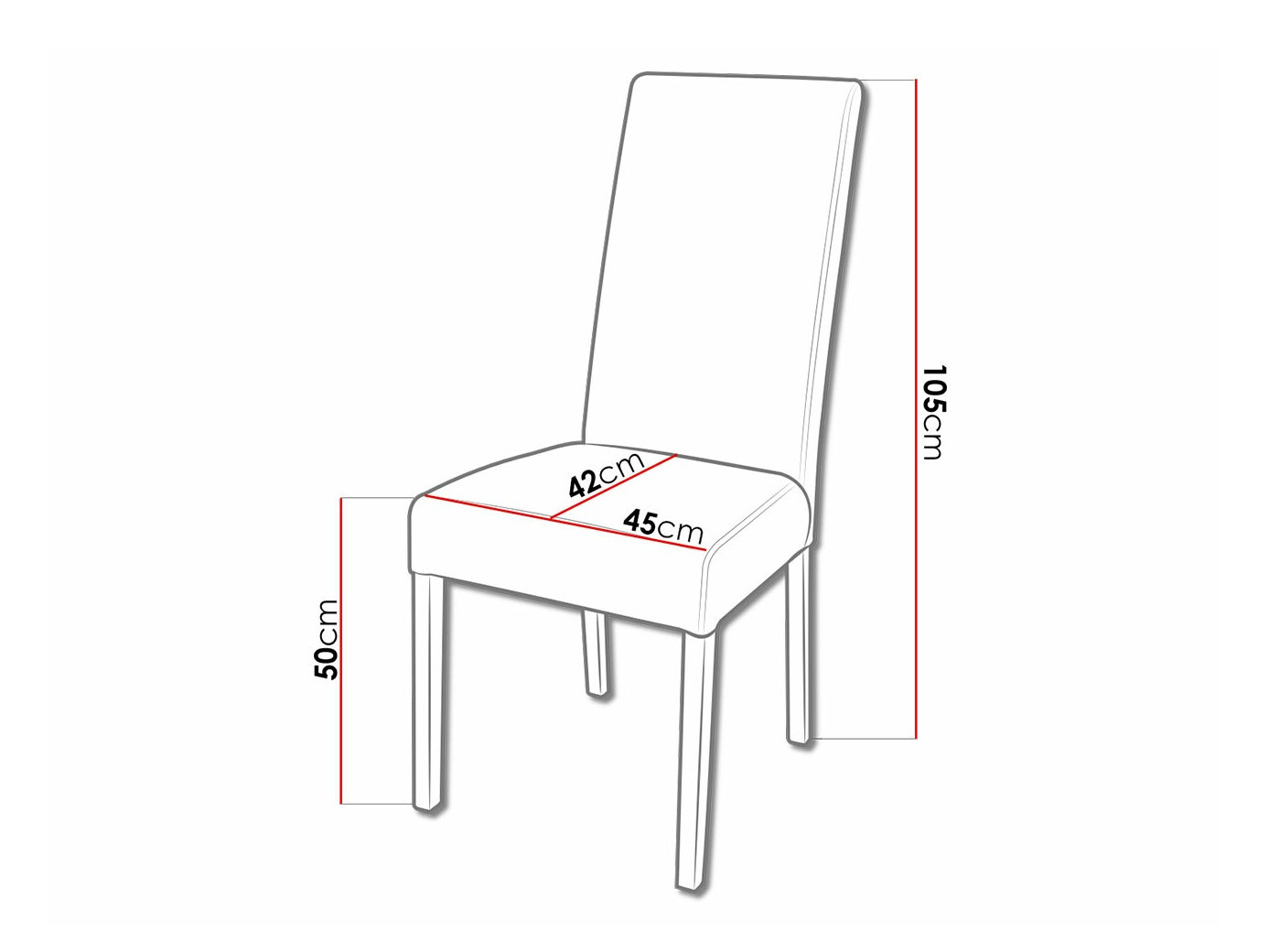 Stol Sparks 184 (Hvid)