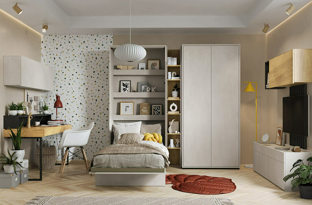 Vægseng Concept Pro Lenart Levfere 103 (90 x 200 cm)