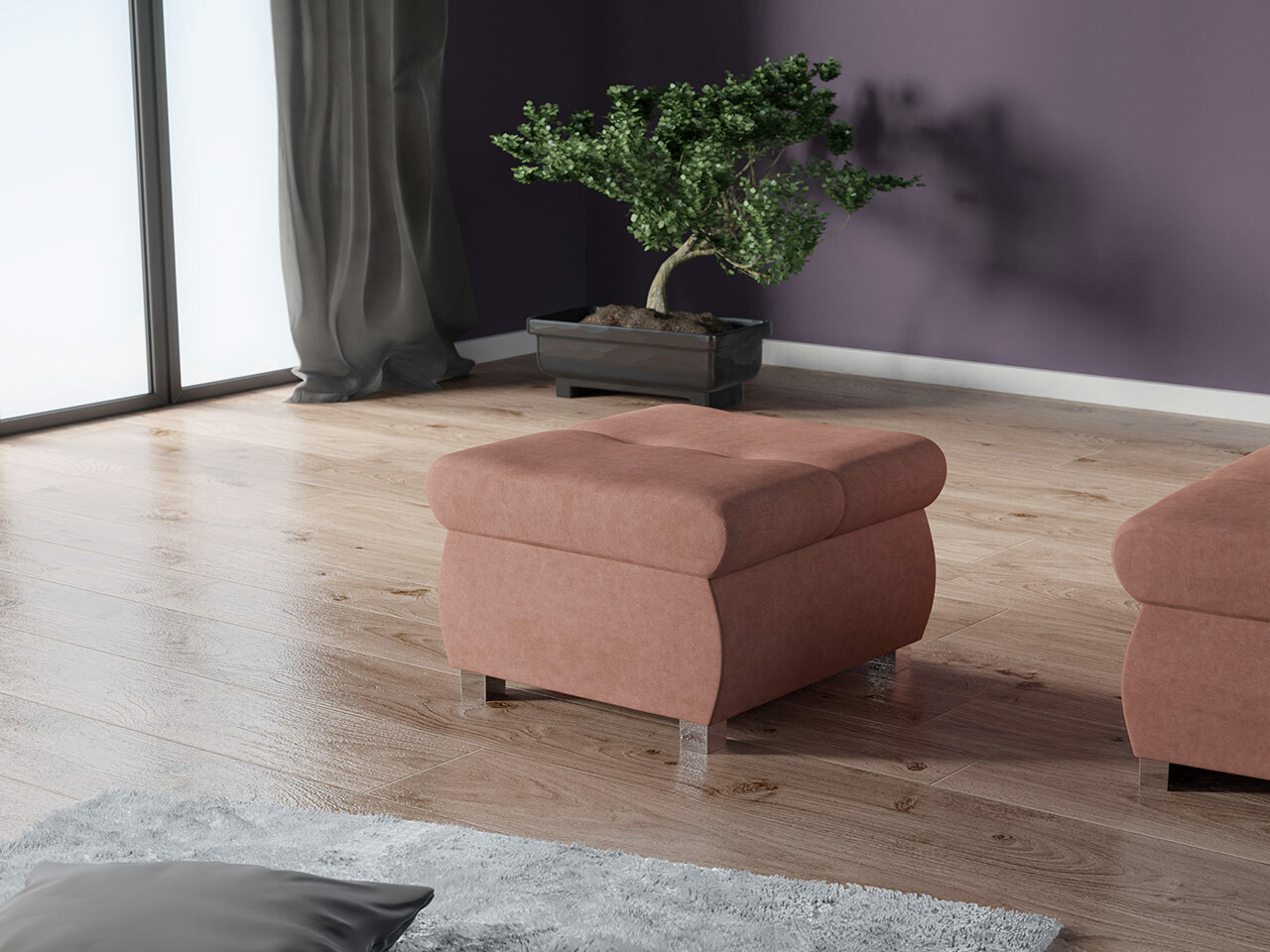 Puf Comfivo 122 (Uttario Velvet 2955)