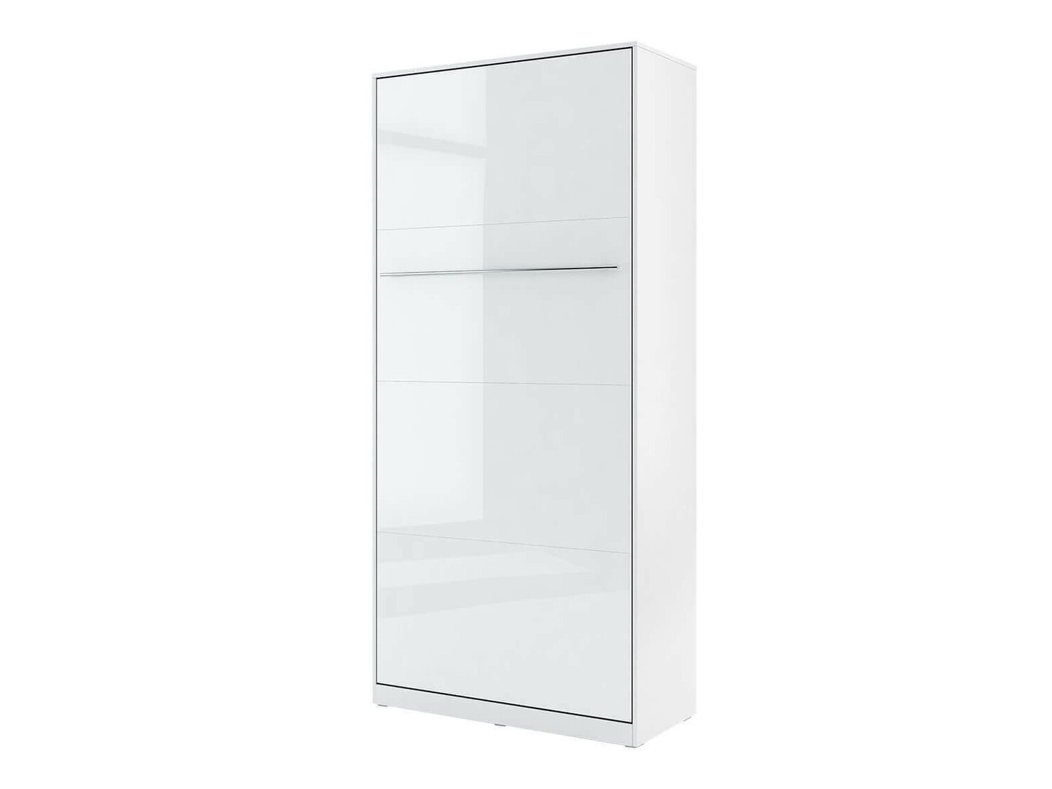 Vægseng Concept Pro Lenart III (Hvid + Glansfuld hvid)