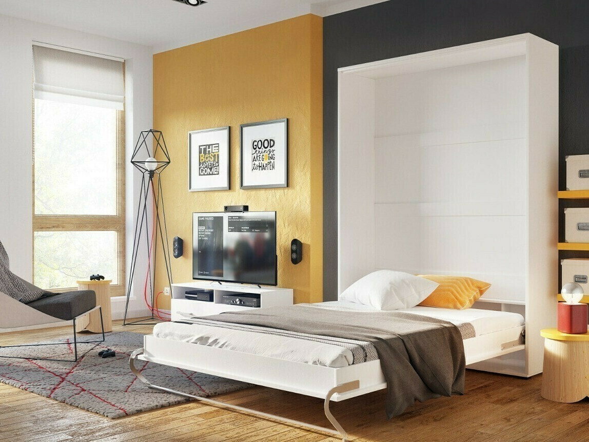 Vægseng Concept Pro Lenart III (Hvid)