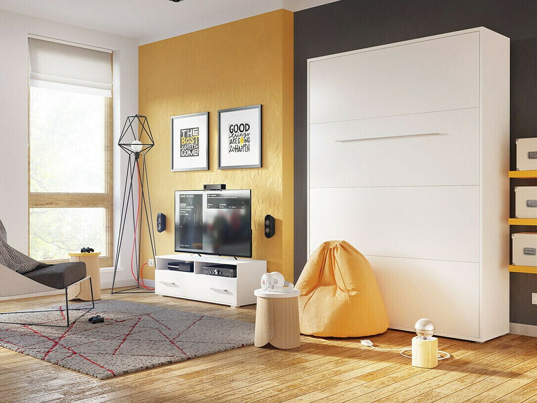 Vægseng Concept Pro Lenart III (Hvid)