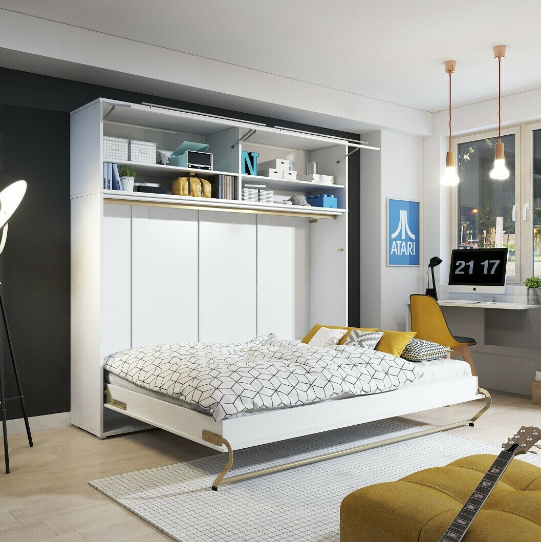 Vægseng Concept Pro Lenart IV (Hvid)