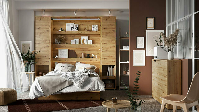Hjørneskrivebord Concept Pro Lenart Levfere 101 (Artisan eg)