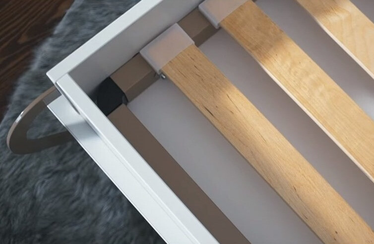 Vægseng Concept Pro Lenart IV (Hvid)