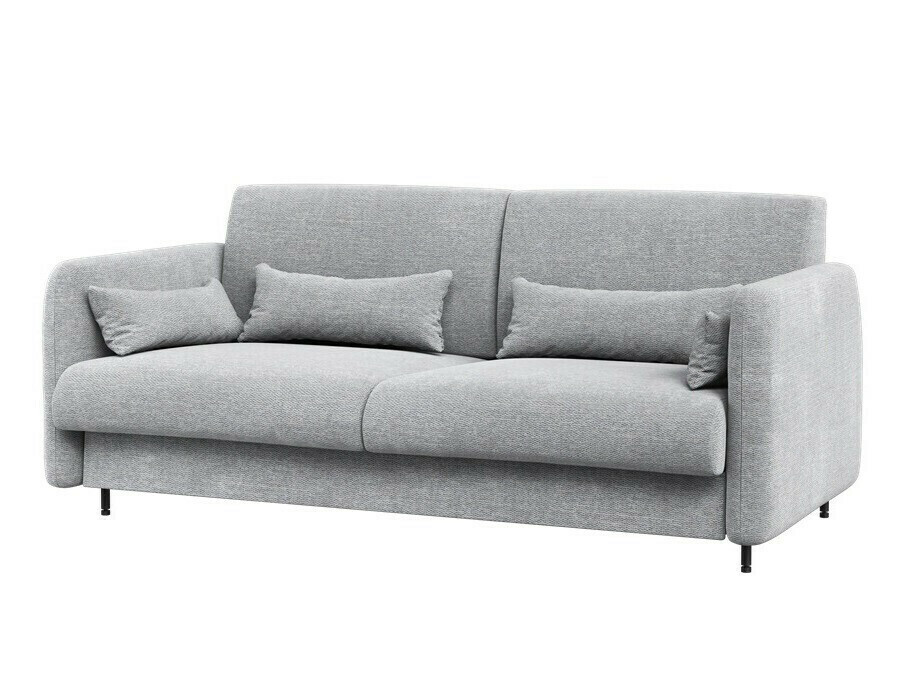 Vægseng Concept Pro Lenart VII (Glansfuld hvid + Grå)