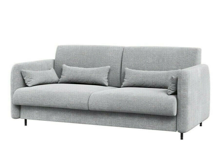 Vægseng Concept Pro Lenart VII (Glansfuld hvid + Grå)