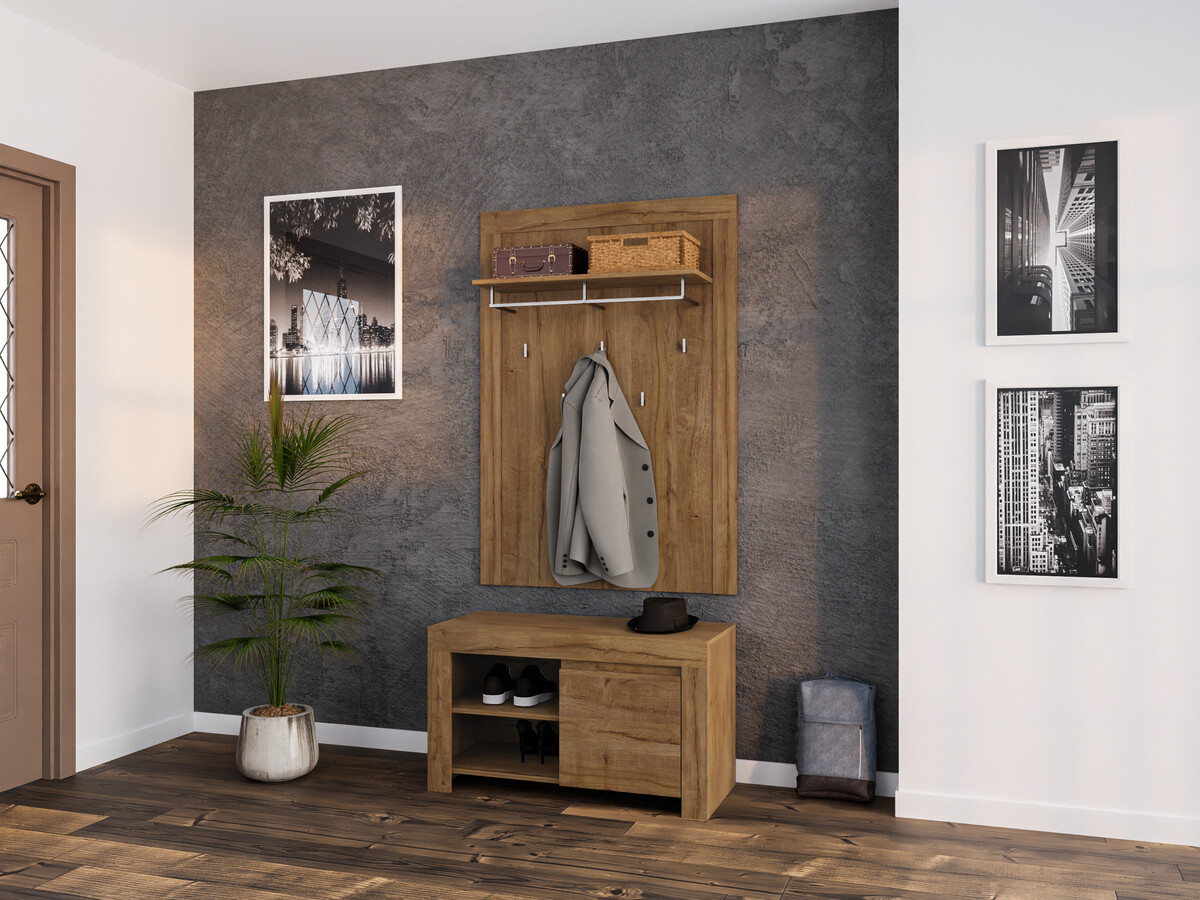 Entrésæt Sonsoru 140 (Egetræ)