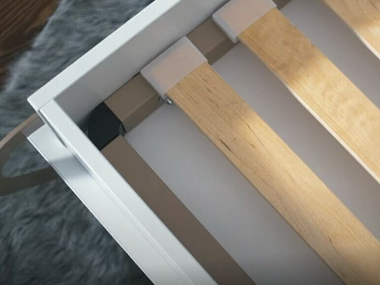 Møbelsæt Concept Pro Lenart XI (Glansfuld hvid + Hvid)