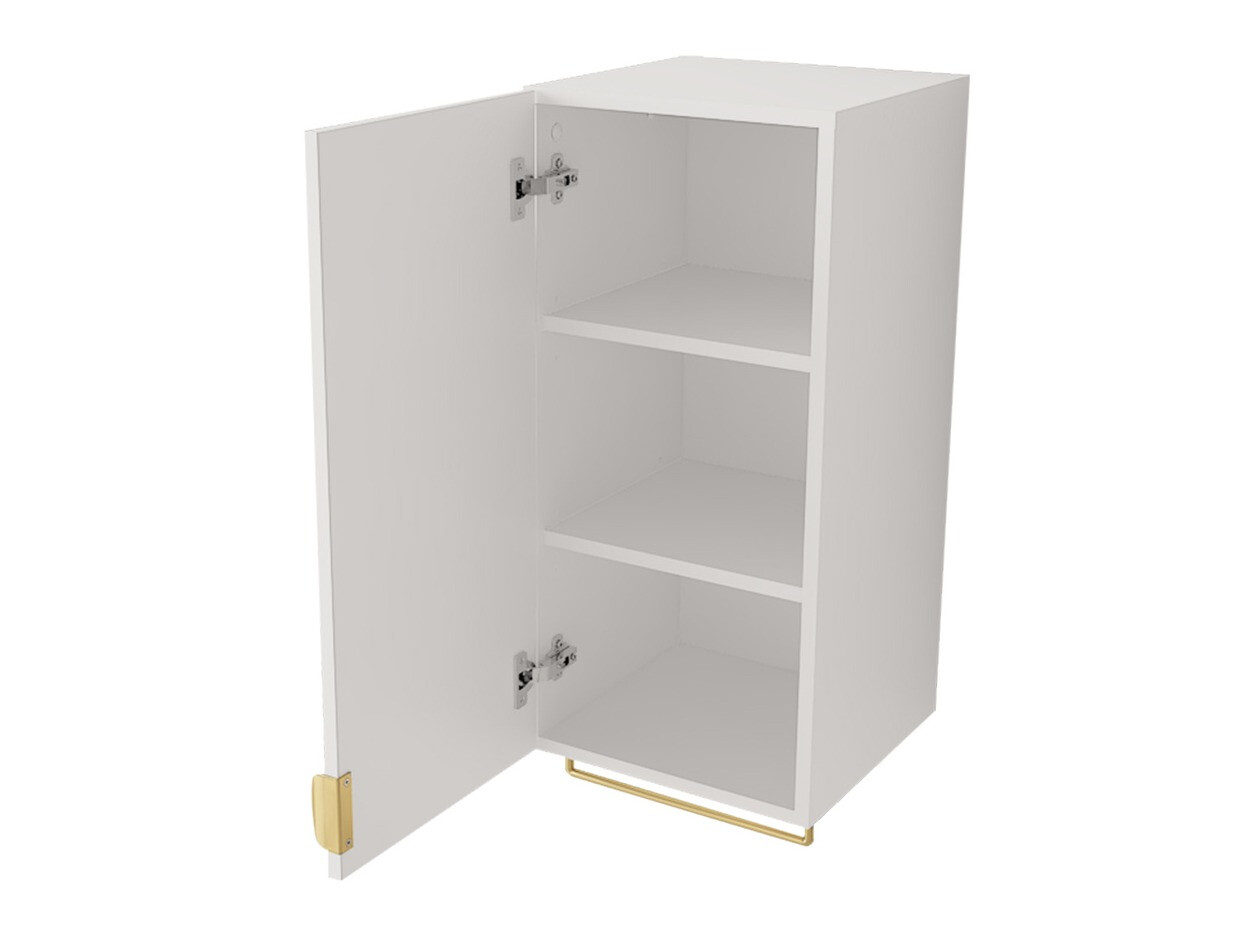 Vægmonteret badeværelsesskab Matrix (Grå)