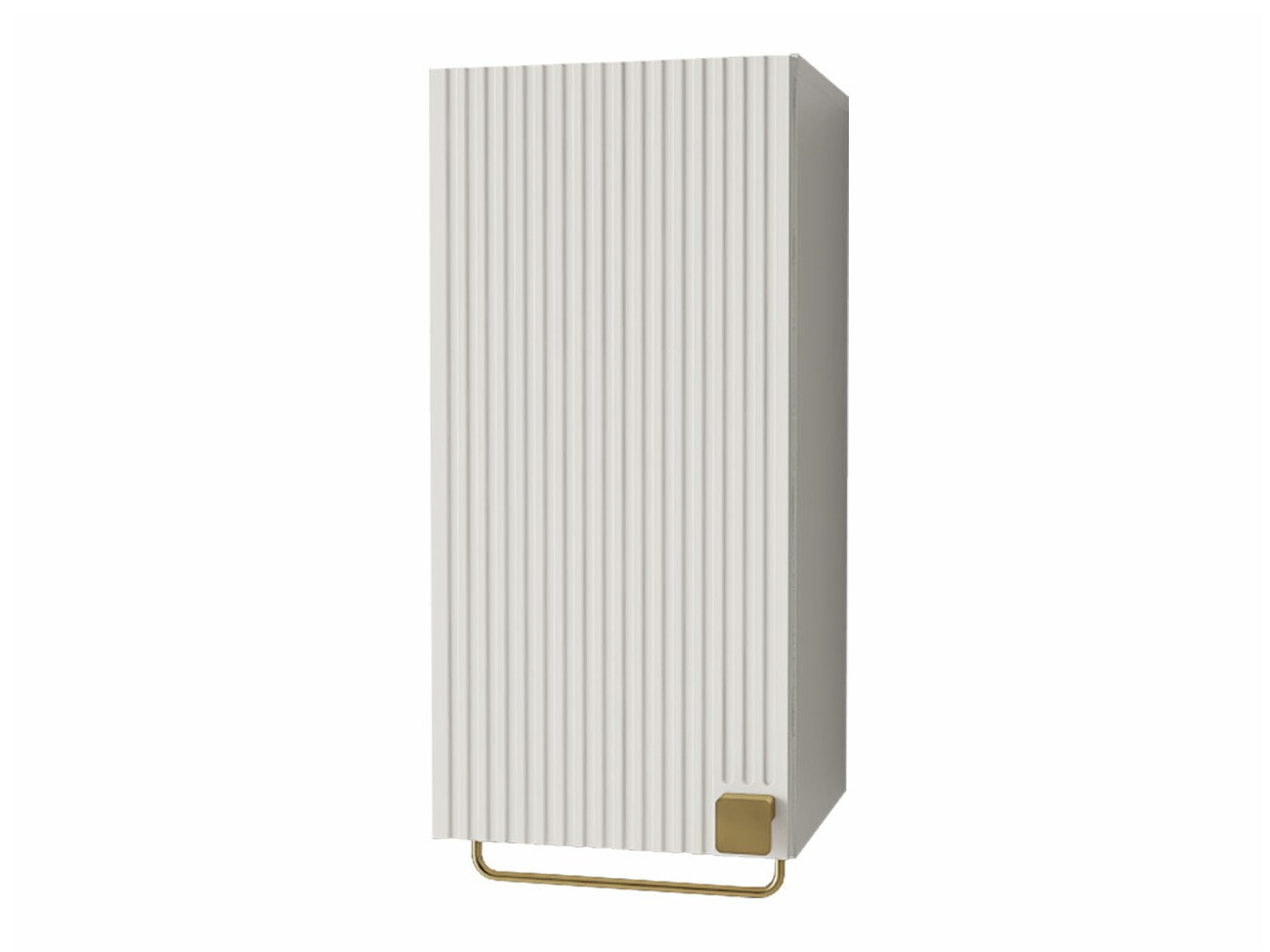 Vægmonteret badeværelsesskab Panium I (Hvid)