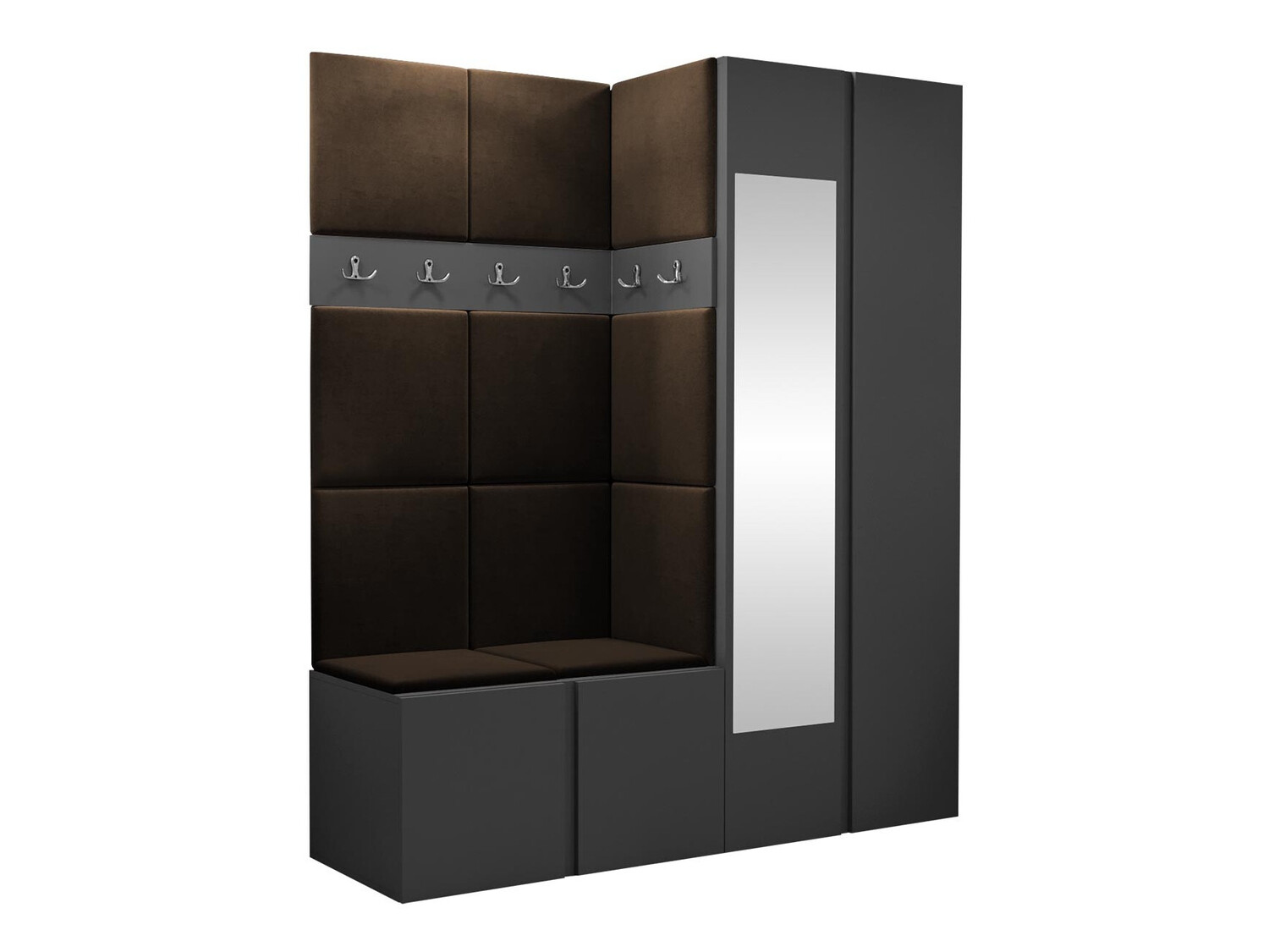 Entrésæt Hartford 278 (Grafit)