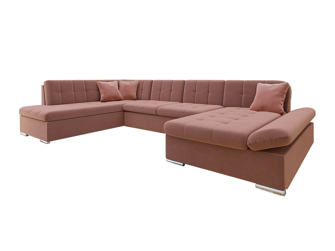 Hjørnesofa Comfivo Tilia II (Venus Velvet 2918 + Magic Velet 2258)